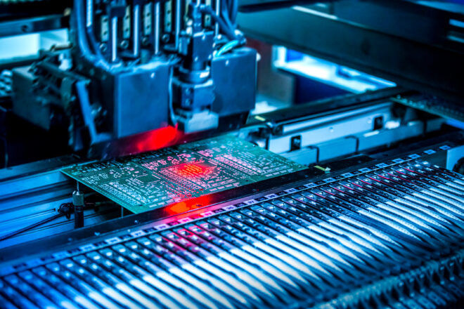 電子部品産業イメージ