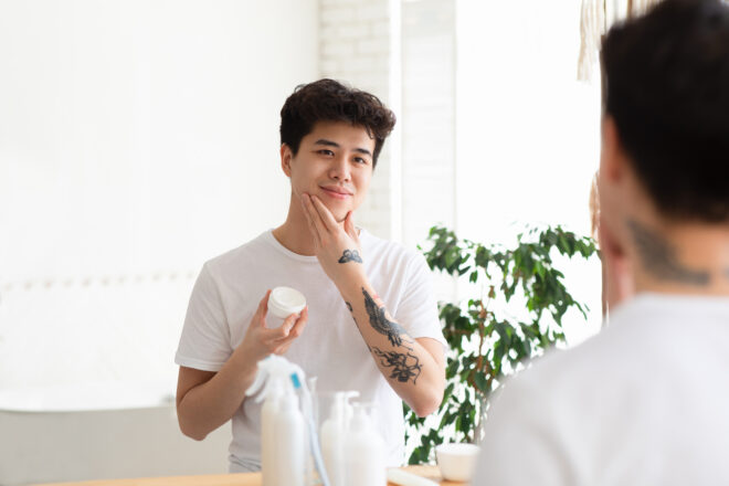 男性のスキンケア